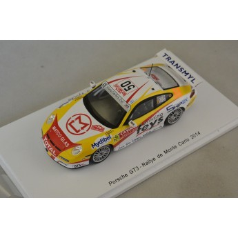 PORSCHE 996 GT3 n50 Monte Carlo 2014 M. Duez - S. Vyncke Spark 1/43