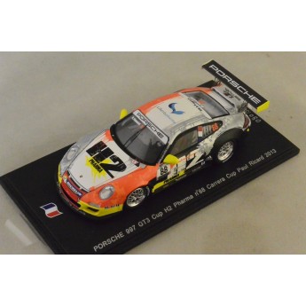 PORSCHE 997 GT3 Cup H2 Pharma n88 Carrera Cup Paul Ricard 2013  Spark 1/43