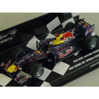 RED BULL RB6 VETTEL CHAMPION DU MONDE ABU DHABI 2010  1/43