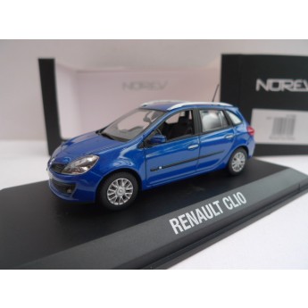 Renault clio estate 2007 bleu extrme