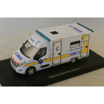 RENAULT MASTER 3 BOX SAMU 31 SMUR Toulouse   1/43