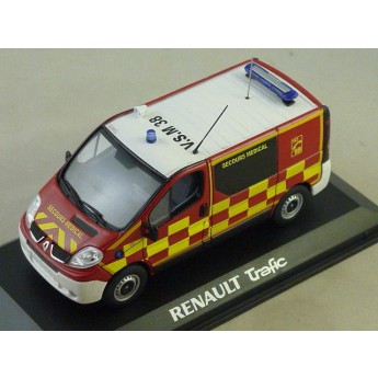 RENAULT Trafic 2010 Pompiers VSM    1/43