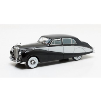 Rolls Royce Freestone & Webb design #3206 4 portes noir/argent - 1957     Matrix 1/43 