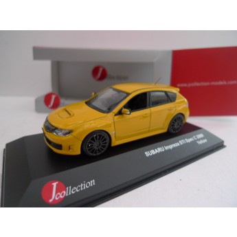 Subaru impreza sti spec c 2009 jaune 1/43