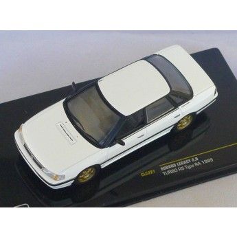 Subaru legacy 2.0 turbo rs type RA 1989 blanc 1/43