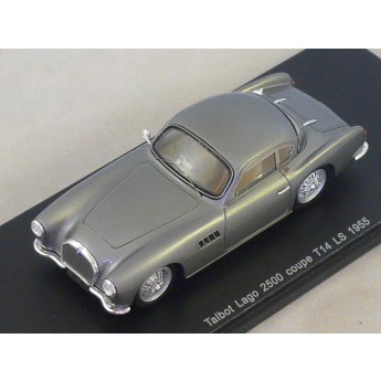 TALBOT Lago 2500 Coupe T14 LS 1955 Argent  Spark 1/43 