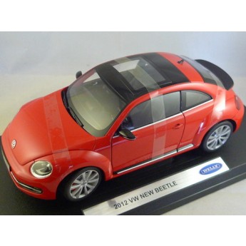 Volkswagen VW Beetle 2012 rouge 1/18