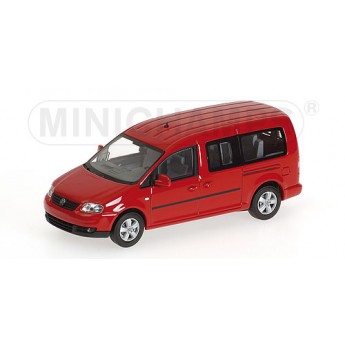 Volkswagen vw caddi maxi shuttle 2007 rouge