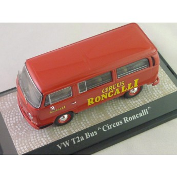 Volkswagen VW T2a Bus circus roncalli  1/43