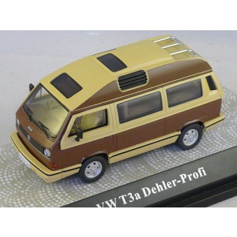 Volkswagen VW T3 A Bus Dehler Profi Brun / beige 1/43