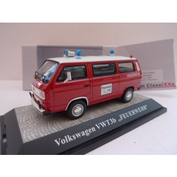 Volkswagen VW T3b bus feuerwehr pompiers premium classixxxs  1/43