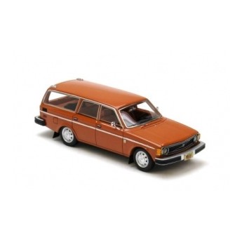 Volvo 145 version US caramel avec chien dans le coffre 1971  1/43