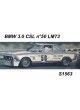 Bmw 3.0 csl le mans 1973 N50 Amon  Stuck