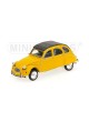 Citroen 2 CV 1980 jaune avec toit ferm    1/43 