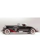 DUESENBERG J MURPHY WHITTELL COUPE 1931 NOIR / CHROME  1/43