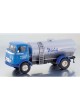 MERCEDES BENZ LP911 CAMION CITERNE MILCH BLEU   1/43