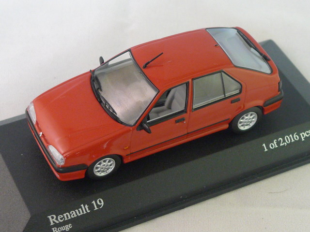 Renault 19 miniature top